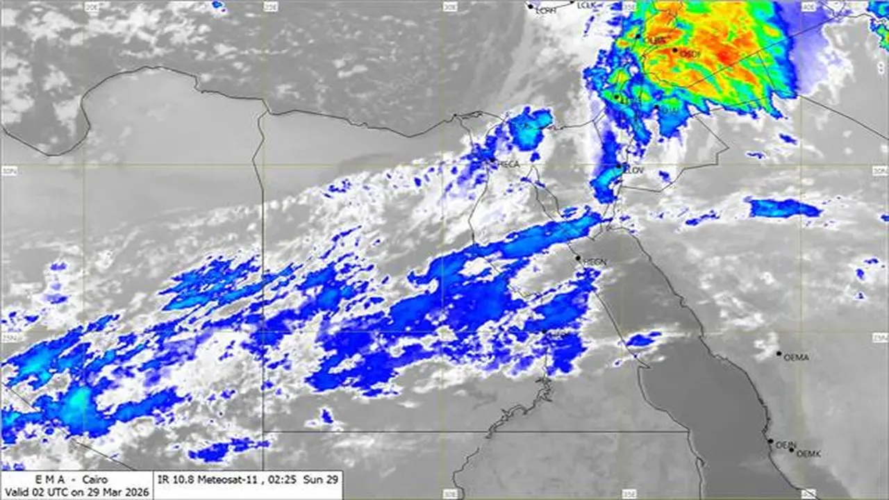 بيان الأرصاد يكشف موعد توقف الأمطار وتحسن حالة الطقس خلال الساعات المقبلة